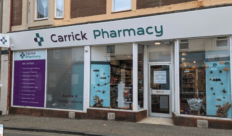 carrick pharmacy in Maybole